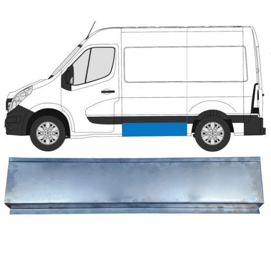 Pannello di riparazione laterale per Renault Master 2010- / Sinistra 5958