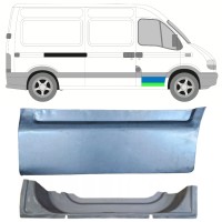 Lamiera di riparazione interno ed esterno porta anteriore per Opel Movano 1998-2010 / Destra 16878