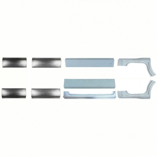 Set di pannelli di riparazione per Renault Master 2010- / Sinistra+Destra / 10065