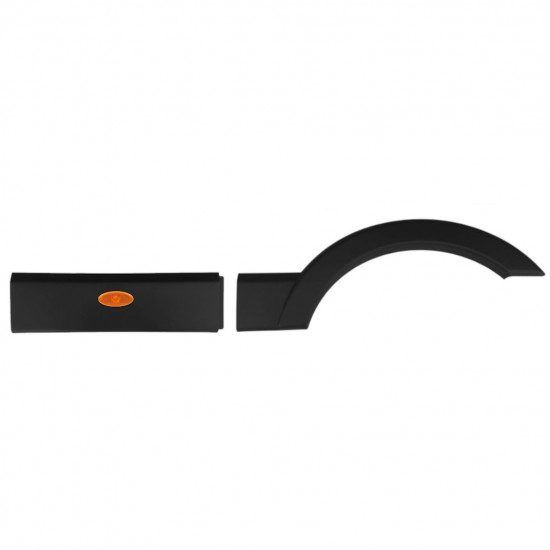 Modanatura laterale per Opel Movano 2010-2021 / Destra / Set 13284