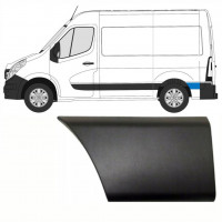 Modanatura laterale posteriore dietro la ruota per Opel Movano 2010-2021 / Sinistra 8708