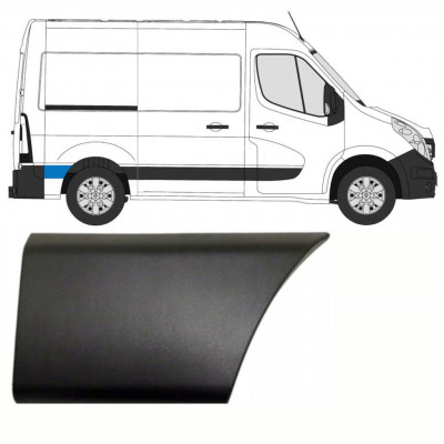 Modanatura laterale posteriore dietro la ruota per Opel Movano 2010-2021 / Destra 8707