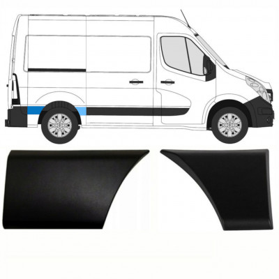 Set di modanature laterali per Nissan NV400 2010- / Destra 13936