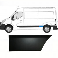 Modanatura laterale parafango posteriore per Renault Master 2010- / Sinistra 8324