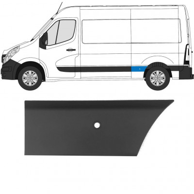 Modanatura laterale con PDC per Renault Master 2010- / Sinistra 10925