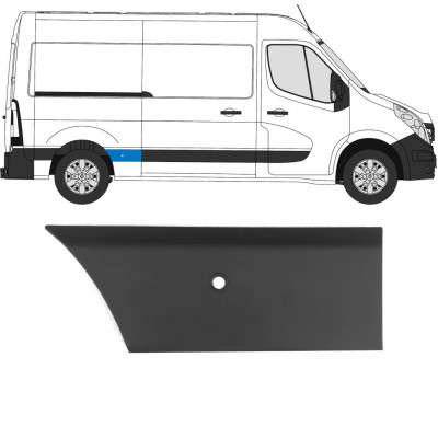 Modanatura laterale con PDC per Renault Master 2010- / Destra 10924
