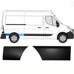 Set di modanature laterali per Opel Movano 2010-2021 / Destra / 13909