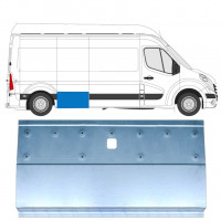 Pannello di riparazione laterale per Opel Movano 2010-2021 / Sinistra = Destra (simmetrico) 15282