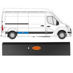 Modanatura laterale con PDC per Renault Master 2010-2024 / Destra / Set 10912