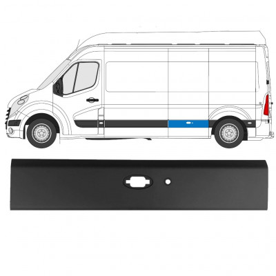 Modanatura laterale con PDC per Renault Master 2010- / Sinistra 10911