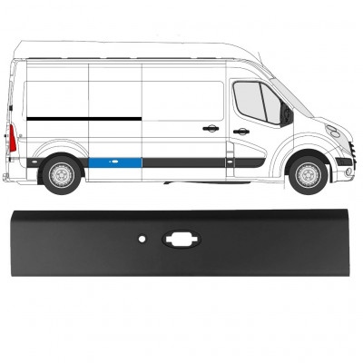 Modanatura laterale con PDC per Renault Master 2010- / Destra 10910