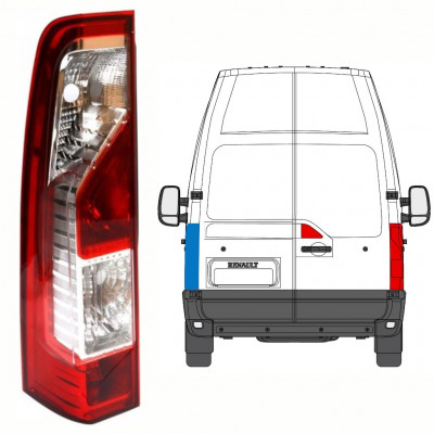 Fanale posteriore per Nissan NV400 2010- / Sinistra 15662