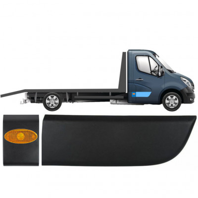 Modanatura laterale con lampada per Nissan NV400 2010- / Destra / Set 15684