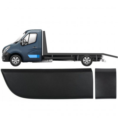 Set di modanature laterali per cabina singola per Nissan NV400 2010- / Sinistra / 13924