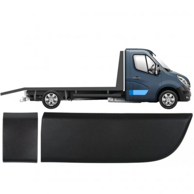Set di modanature laterali per cabina singola per Nissan NV400 2010- / Destra / 13922