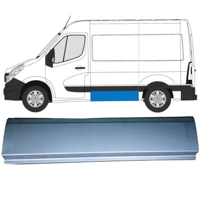 Pannello di riparazione laterale per Opel Movano 2010-2021 / Sinistra 15279