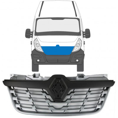 Griglia per Renault Master 2010- 7498
