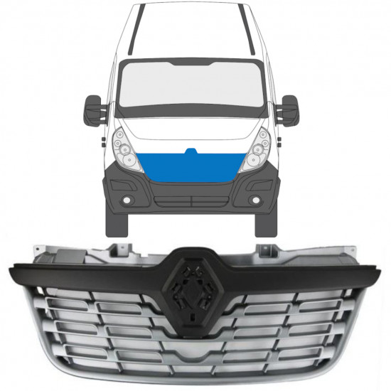 Griglia per Renault Master 2010- 7498