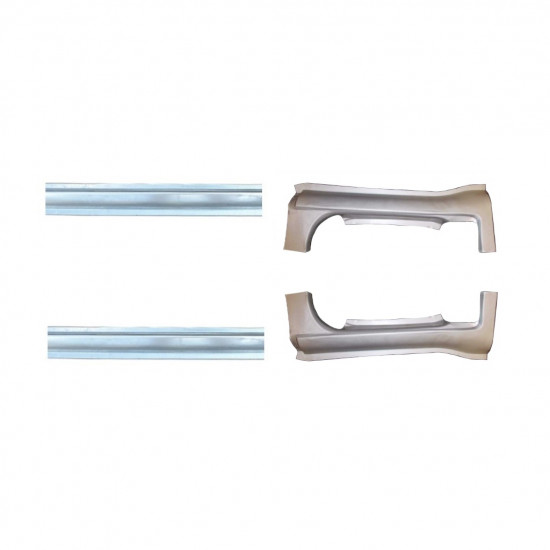 Set di pannelli di riparazione per Opel Movano 1998-2010 / Sinistra+Destra 15335