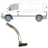Pannello di riparazione parafango anteriore per Opel Movano 1998-2010 / Sinistra 15359