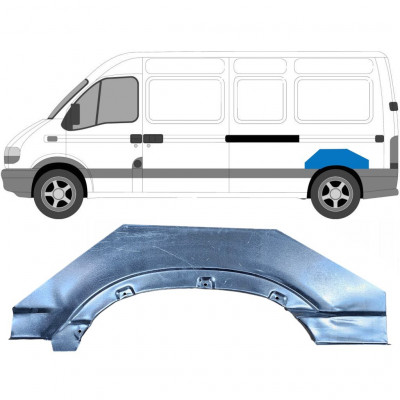 Pannello di riparazione parafango posteriore per Renault Master 1998-2010 / Sinistra 6911