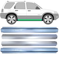 Lamiera di riparazione sottoporta e sottoporta interno per Ford Maverick 2001-2008 / Sinistra+Destra / Set 14856