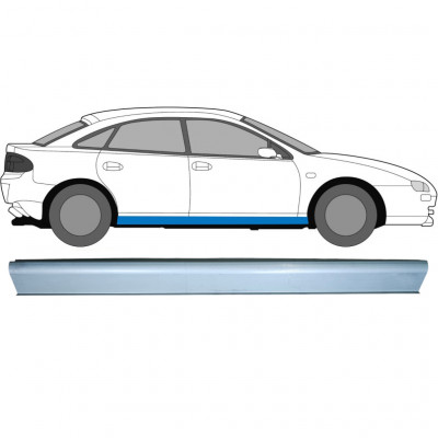 Pannello di riparazione sottoporta lamiera per Mazda 323F BA 1994-1998 / Sinistra = Destra (simmetrico) 6684