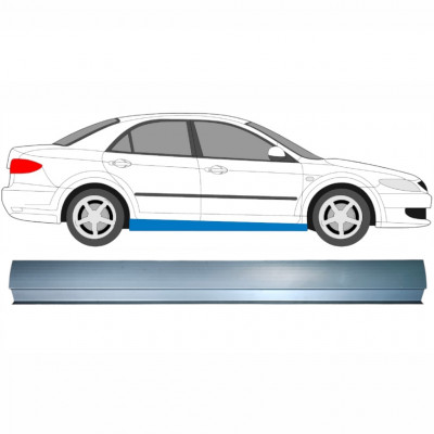 Pannello di riparazione sottoporta lamiera per Mazda 6 GG GY 2002-2007 / Sinistra = Destra (simmetrico) 8812