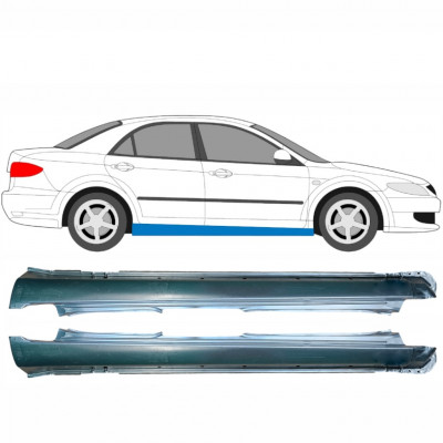 Sottoporta Lamiera Completo per Mazda 6 GG GY 2002-2007 / Sinistra+Destra / Set 9250