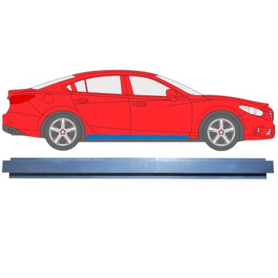Sottoporta interno per Mazda 6 2012-2024 / Sinistra = Destra (simmetrico) 16980