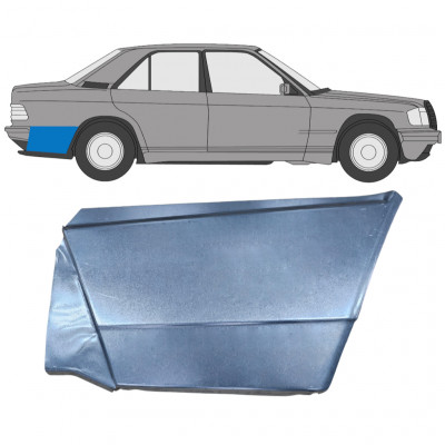 Pannello di riparazione parafango posteriore per Mercedes 190 W201 1982-1993 / Destra 10972