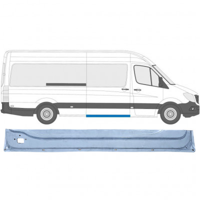 Pannello di riparazione porta scorrevole interno per Mercedes Sprinter 2006-2018 / Destra 9035