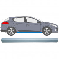 Pannello di riparazione sottoporta lamiera per Renault Megane III 2008-2016 / Sinistra = Destra (simmetrico) 7205
