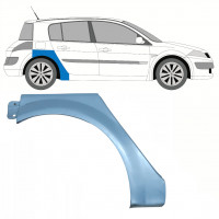 Pannello di riparazione parafango posteriore per Renault Megane II 2003-2012 / Destra 10203