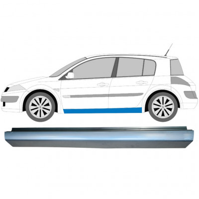 Pannello di riparazione sottoporta lamiera per Renault Megane II 2003-2012 / Sinistra 6961