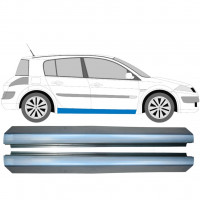 Pannello di riparazione sottoporta lamiera per Renault Megane II 2003-2012 / Sinistra+Destra / Set 10581