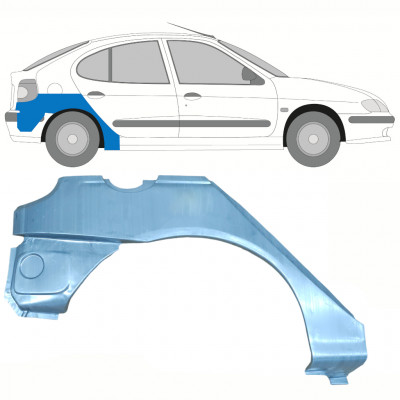 Pannello di riparazione parafango posteriore per Renault Megane I Scenic 1995-2003 / Destra 8394