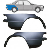 Pannello di riparazione parafango posteriore per Mercedes 190 W201 1982-1993 / Sinistra+Destra / Set 9505