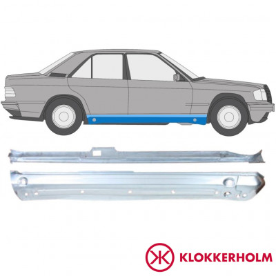 Sottoporta Lamiera Completo per Mercedes 190 W201 1982-1993 / Destra / Set 10903