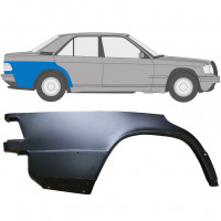 Pannello di riparazione parafango posteriore per Mercedes 190 W201 1982-1993 / Destra 5890