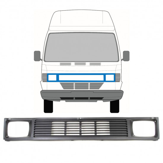 Griglia per Mercedes T1 207-410 1977-1995 7536