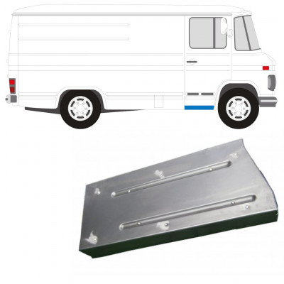 Pannello di riparazione gradino anteriore per Mercedes 406-608D 1968-1986 / Destra 11423