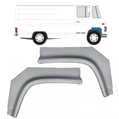 Pannello di riparazione parafango anteriore per Mercedes 406-608D 1968-1986 / Sinistra+Destra / Set 11428