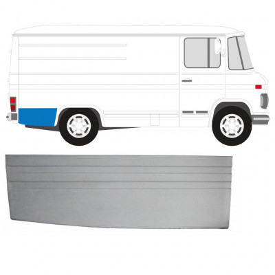 Pannello di riparazione parafango posteriore per Mercedes 406-608D 1968-1986 / Destra 11434