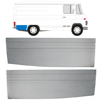Pannello di riparazione parafango posteriore per Mercedes 406-608D 1968-1986 / Sinistra+Destra / Set 11436