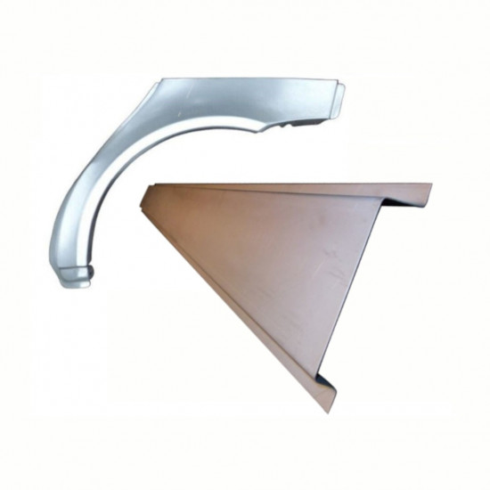 Pannello di riparazione sottoporta e parafango posteriore per Mercedes A-Class W168 1997-2004 / Sinistra / Set 8722