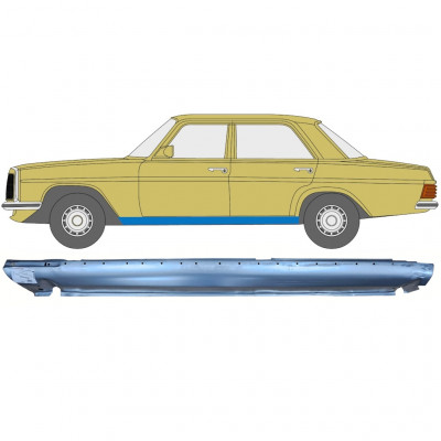 Sottoporta Lamiera Completo per Mercedes W114 W115 1968-1977 / Sinistra 6808
