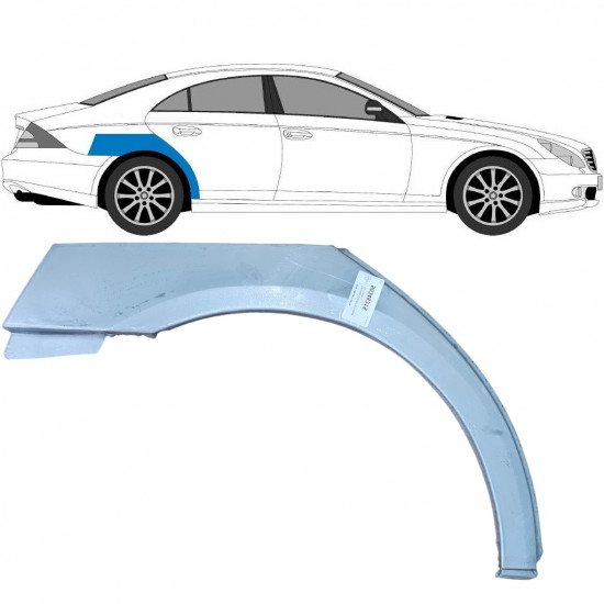 Pannello di riparazione parafango posteriore per Mercedes CLS-Class 2004-2011 / Destra 6762