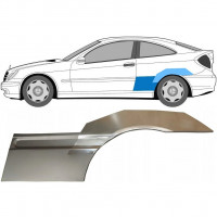 Pannello di riparazione parafango posteriore per Mercedes CL-Class 203 2000-2008 / Sinistra / Set 10008
