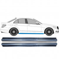 Pannello di riparazione sottoporta lamiera per Mercedes C-Class W204 2007-2014 / Sinistra = Destra (simmetrico) / Set 10394